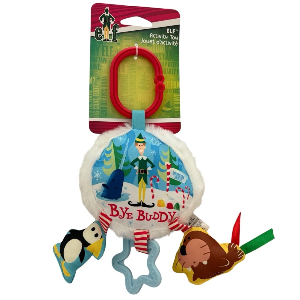 ELF the Movie Baby Crinkle & Rattle Activity Toy